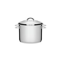 Tramontina Solar 20 cm 5,7 L stainless steel stock pot with lid, handles and tri-ply base