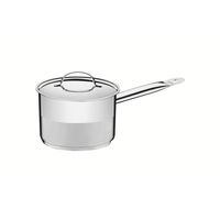 Caldeir&atilde;o Tramontina Professional em A&ccedil;o Inox Fundo Triplo com Tampa Plana Detalhe Satinado e Cabo 16 cm 2,2 L Cor Inox - SKU 62627160 - 1 image number 0