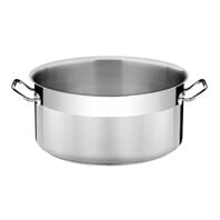 Tramontina Professional stainless steel deep casserole with tri-ply base, without lid, 36 cm and 22.3 L