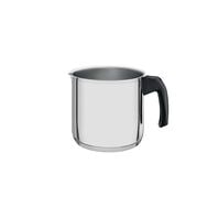 Tramontina Allegra stainless steel milk boiler with tri-ply base and Bakelite handle, 14 cm 2 L