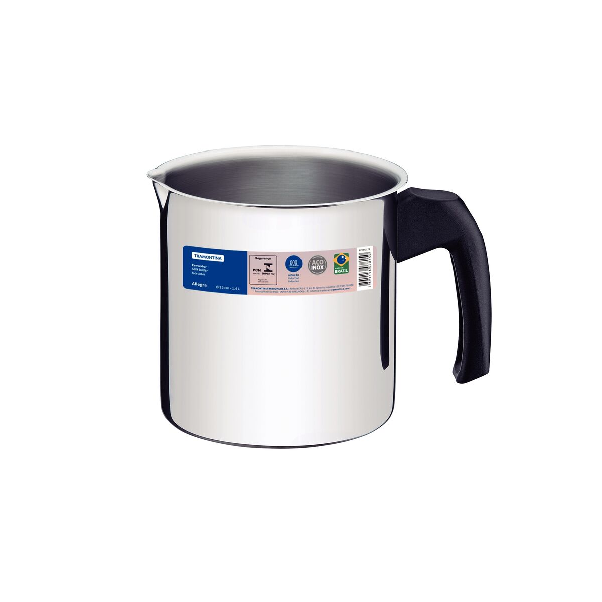 Fervedor a&ccedil;o inox com cabo de baquelite &Oslash; 12cm - SKU 62934121 - 2 image number 1