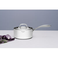Panela Tramontina Chrono em A&ccedil;o Inox Corpo Triplo com Tampa e Cabo 20 cm 3,1 L Cor Inox - SKU 62961200 - 3 image number 2