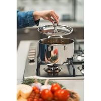 Ca&ccedil;arola Tramontina Chrono Funda em A&ccedil;o Inox Corpo Triplo com Tampa e Al&ccedil;as 20 cm 3,8 L Cor Inox - SKU 62964200 - 4 image number 3
