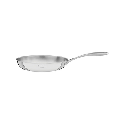 Frigideira Tramontina Chrono em A&ccedil;o Inox com Corpo Triplo e Cabo 26 cm 2,2 L Cor Inox - SKU 62975260