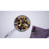 Frigideira Tramontina Chrono em A&ccedil;o Inox com Corpo Triplo e Cabo 26 cm 2,2 L Cor Inox - SKU 62975260 - 3 image number 2