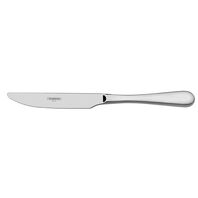 Tramontina Classic stainless steel table knife with rounded tip and serrated edge