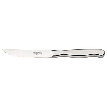Faca para Churrasco Tramontina Classic Jumbo Lâmina em Aço Inox com Fio Serrilhado