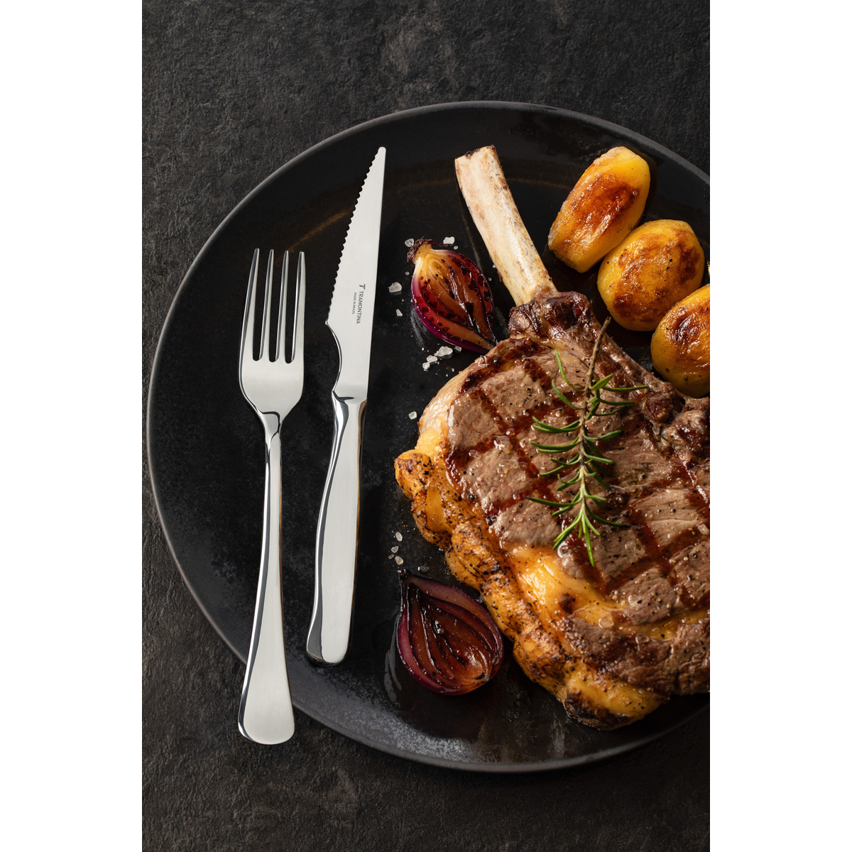 Faca para Churrasco Tramontina Zurique L&acirc;mina em A&ccedil;o Inox com Fio Serrilhado - SKU 63986990 - 3 image number 2