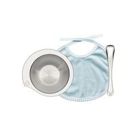 Tramontina Le Petit blue stainless steel children's meal set, 3 pc set