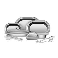 Tramontina Ciclo 10-piece Serving Kit in Stainless Steel