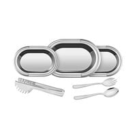 6 pc. Tramontina Ciclo stainless steel service set