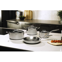 Jogo de Panelas Tramontina Grano em A&ccedil;o Inox com Corpo Triplo 4 Pe&ccedil;as Cor Inox - SKU 65140000 - 6 image number 5