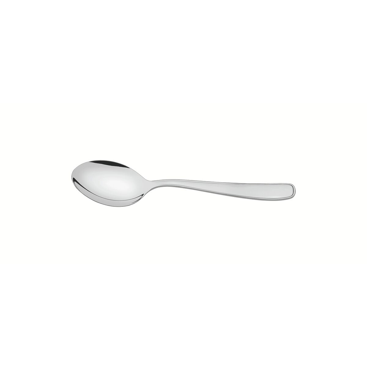 Conjunto de colheres para sobremesa Tramontina  Maresias aço inox 12 peças