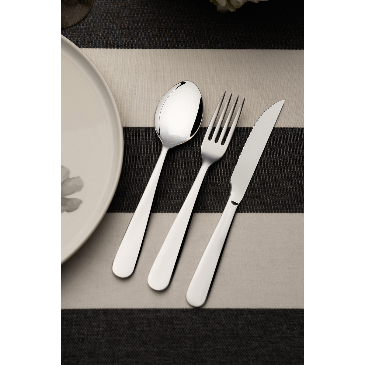 Faqueiro Tramontina Cambori&uacute; em A&ccedil;o Inox com Facas para Churrasco 16 Pe&ccedil;as Cor Inox - SKU 66904420 - 3 image number 2