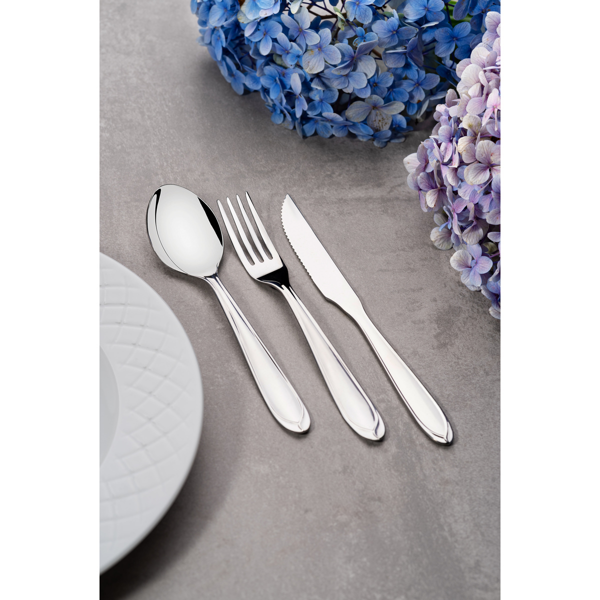 Faqueiro Tramontina Laguna com Facas para Churrasco em A&ccedil;o Inox 30 Pe&ccedil;as Cor Inox - SKU 66906454 - 6 image number 5