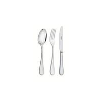 Tramontina Firenze stainless steel flatware set with forged table knives, mirror finish, without case, 101 pc set
