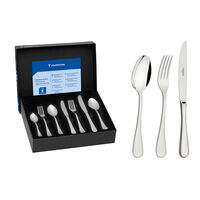 Faqueiro Tramontina Classic em A&ccedil;o Inox com Facas de Mesa Forjadas Acabamento Brilho 42 Pe&ccedil;as Cor Inox - SKU 66928180 - 1 image number 0