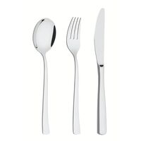 Faqueiro Tramontina Berlin Brilho em A&ccedil;o Inox com Facas de Mesa Forjadas Acabamento Alto Brilho sem Estojo 101 Pe&ccedil;as Cor Inox - SKU 66934415 - 1 image number 0