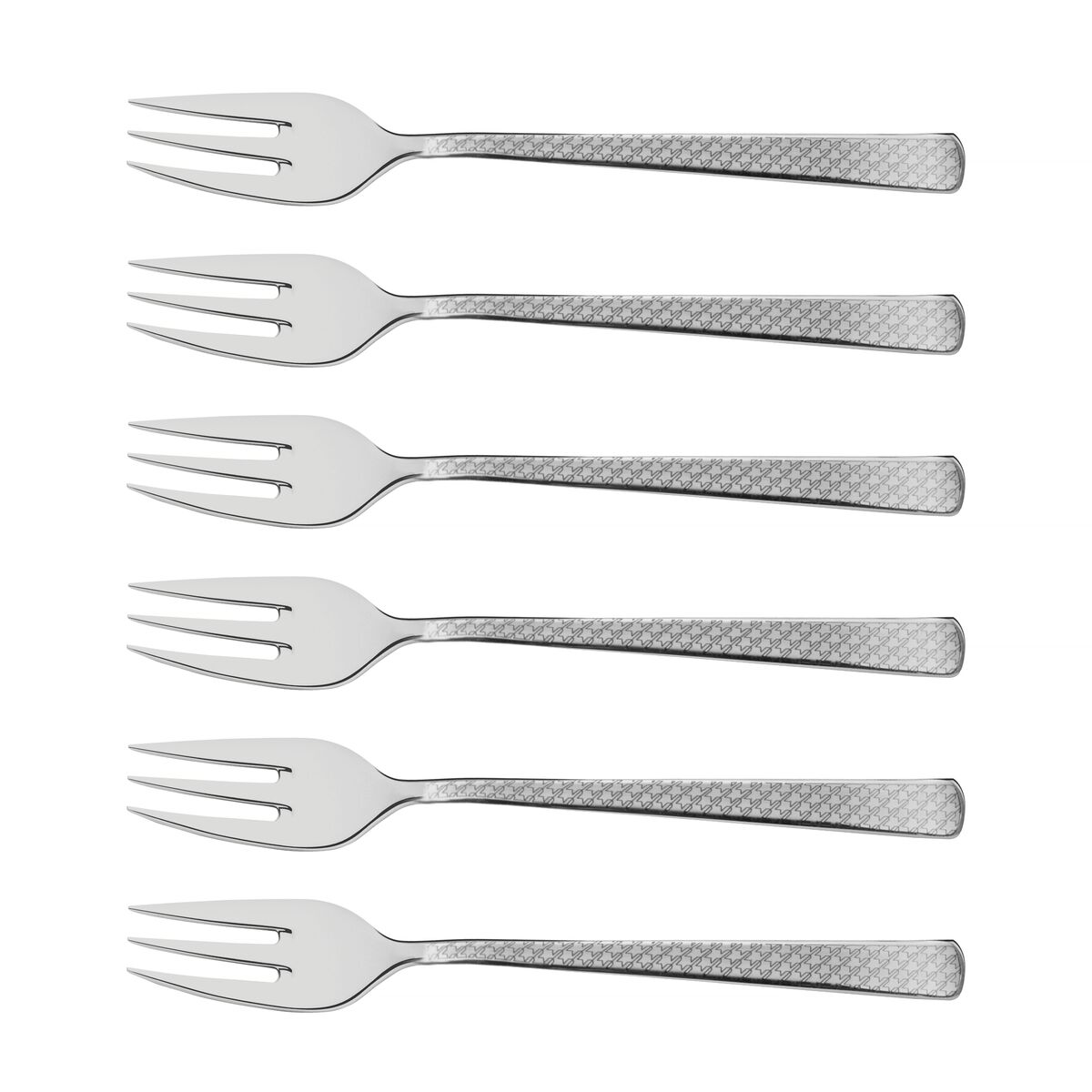 Conjunto de Garfos para Torta Tramontina Berlin em A&ccedil;o Inox 6 Pe&ccedil;as Cor Inox - SKU 66934557 - 2 image number 1