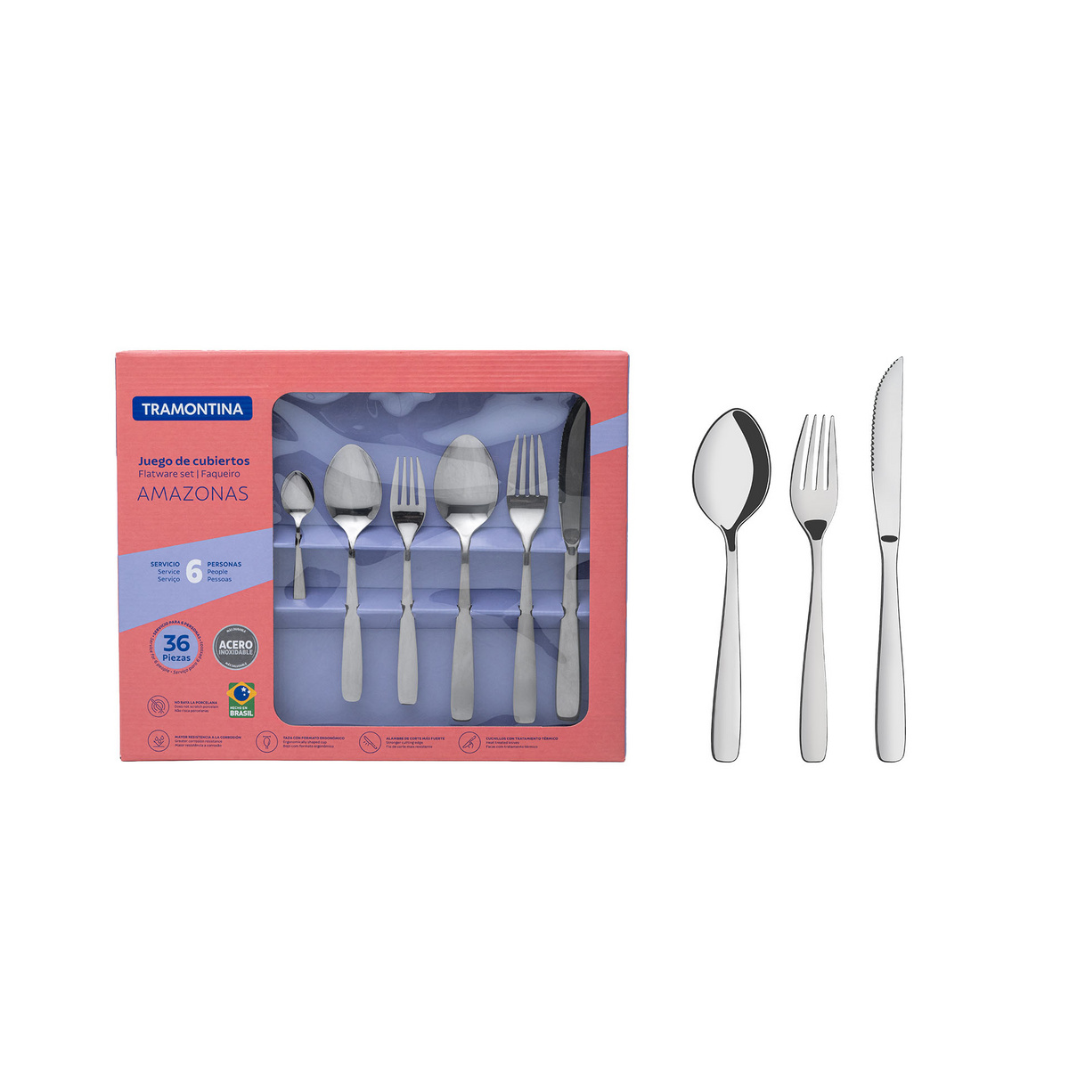 KIT ACERO INOX ANIVERSARIO 115 PZAS