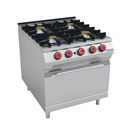 Fogão a Gás  Tramontina 4 Bocas com Forno a Gás 800x750 mm