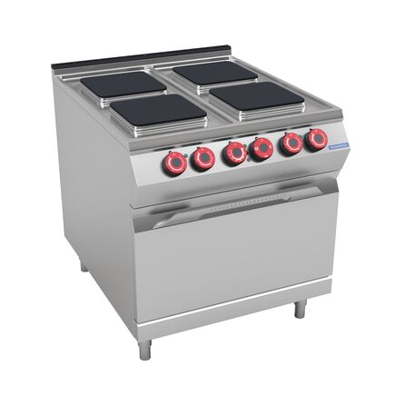 Fogão Elétrico 4 Placas Tramontina com Forno Elétrico 380 V 800x950 mm