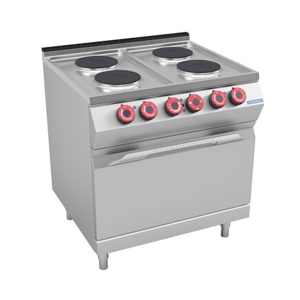 Fogão Elétrico Tramontina 4 Placas com Forno Elétrico 380 V 800x750 mm