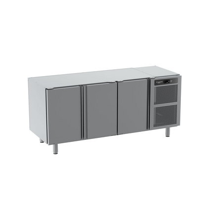 Balcão Refrigerado Tramontina em Aço Inox Sem Tampo 3 Portas 1800x690 mm
