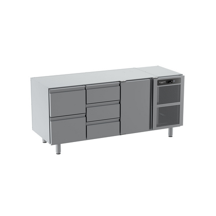 Balcão refrigerado Tramontina em Aço Inox sem tampo 3 vãos 1800x690 mm
