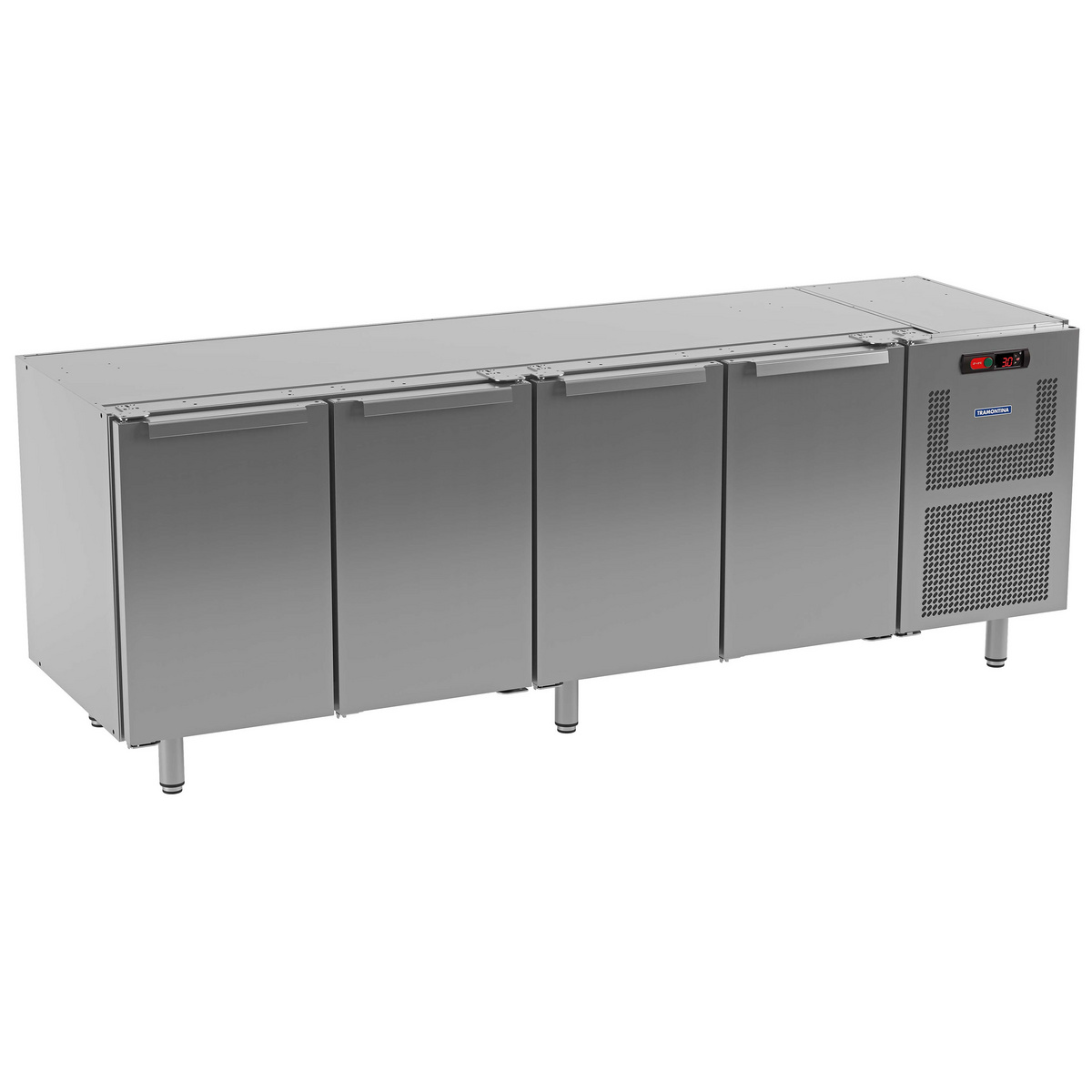 Balcão Refrigerado Tramontina Sem Tampo 4 portas 2250x680 mm
