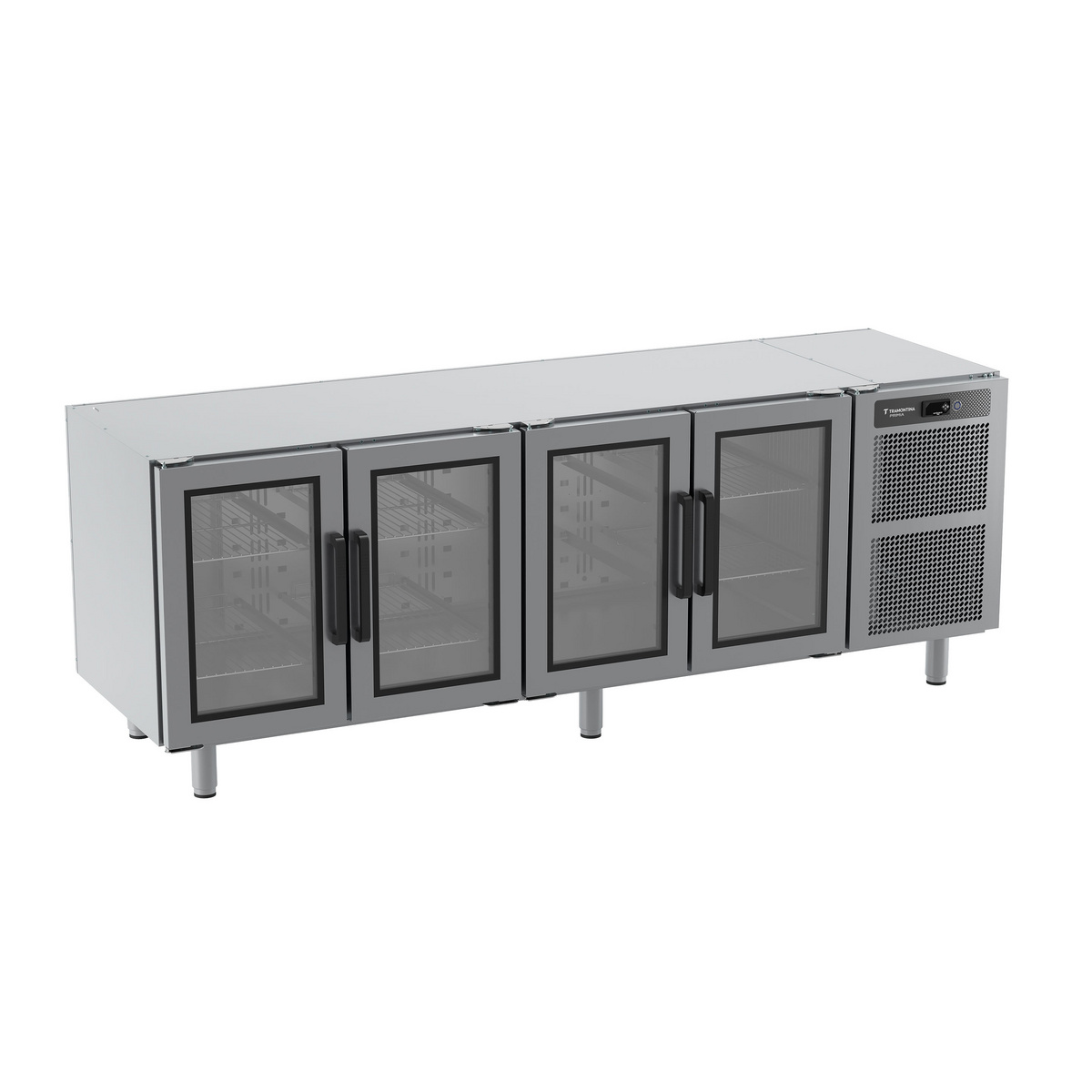 Balcão Refrigerado Tramontina 4 Portas de Vidro em Aço Inox 500 L 270 W 220 V