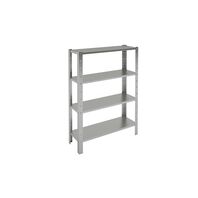 304 AISI Stainless Steel Smooth Shelving 1000x600 mm