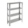 304 AISI Stainless Steel Smooth Shelving 304 800x480 mm