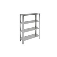 304 AISI Stainless Steel Perforated Shelving 1500x600mm