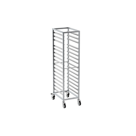 Carrinho Cantoneira porta GNs Aço Inox Tramontina, 16 GNs 1/1