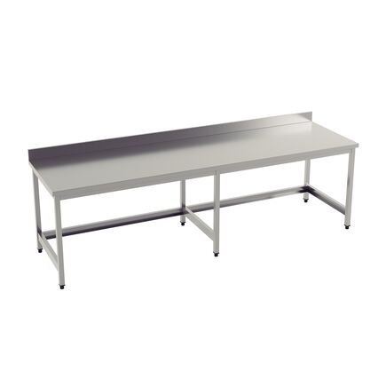 Mesa de Encosto Tramontina em Aço Inox 2400x700mm