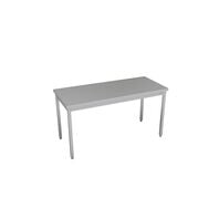 Stainless Steel Table without Splashback. 1800x700mm