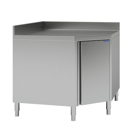 Balcão de Canto Tramontina em Aço Inox 1000x1000mm