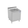 Tramontina cupboard sink with 1 bowl 700x700mm
