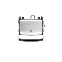 Tramontina by Breville 127 V Express Sandwich Press in matte stainless steel with floating top plate