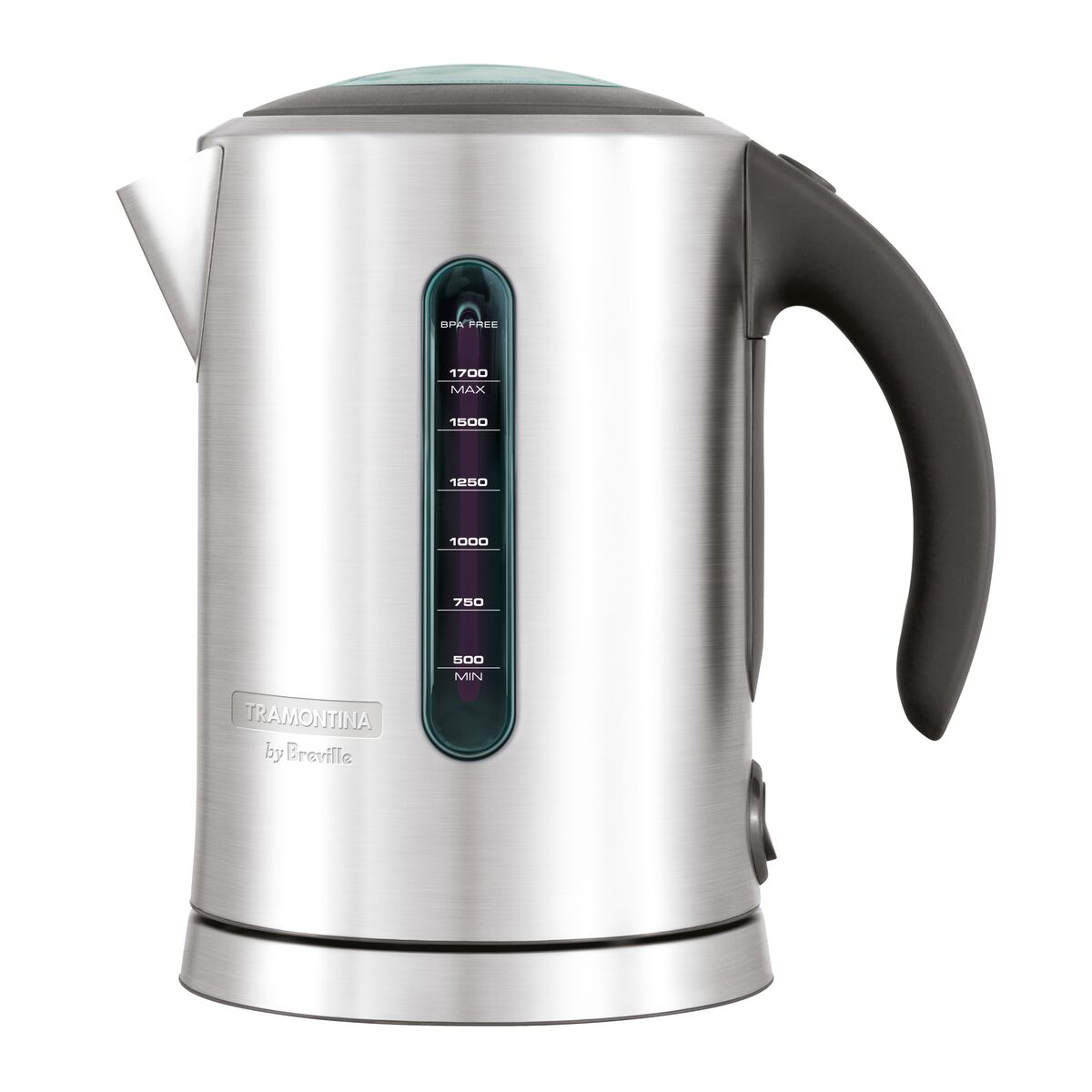 Tramontina by Breville 127 V 1.7 L Express matte stainless steel electric kettle
