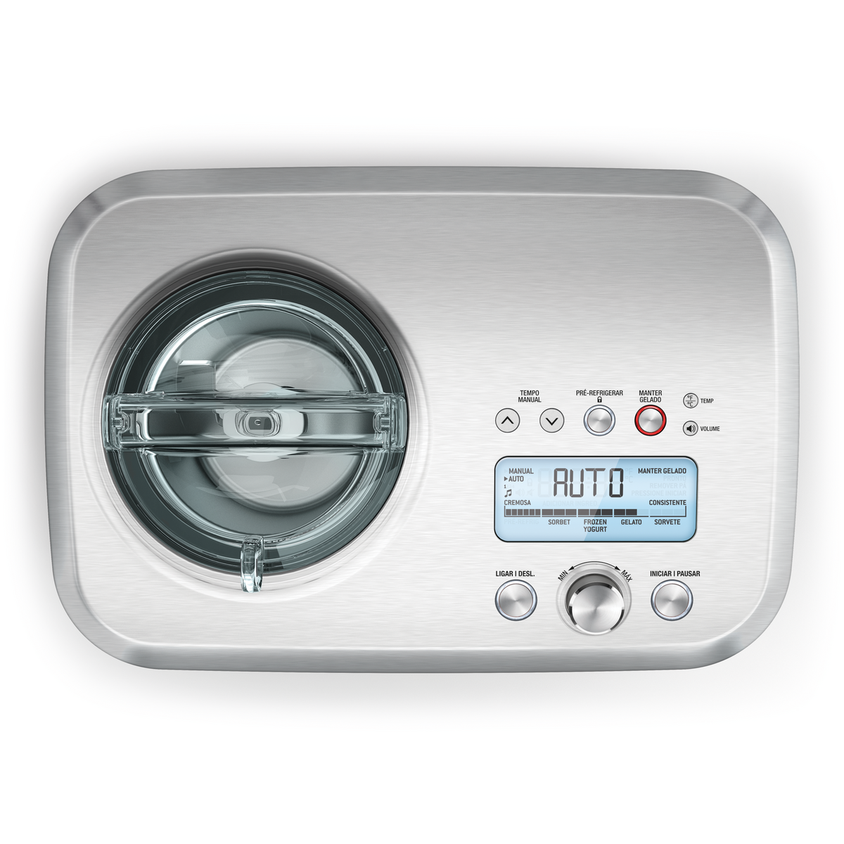 Express stainless steel ice cream maker 
