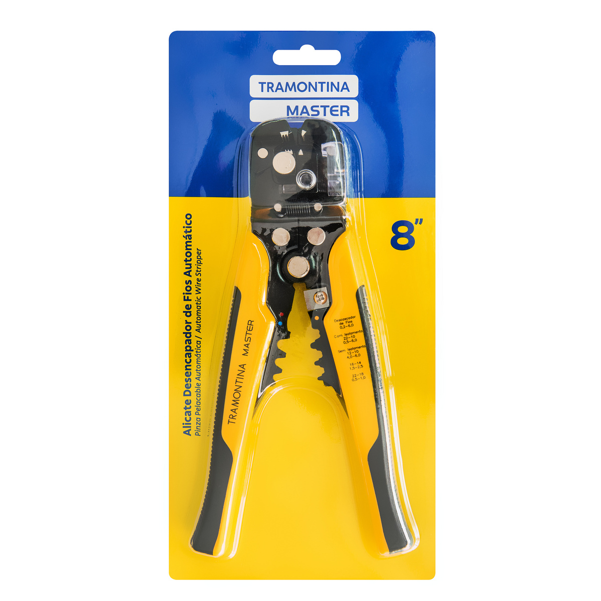 Alicate Desencapador de Fios Autom&aacute;tico 8'''' Tramontina Master - SKU 41011508 - 2 image number 1