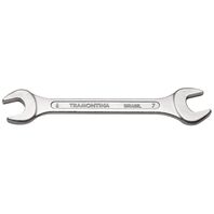 Chrome plated finishing 6x7 mm open end wrench