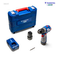 Parafusadeira/Furadeira 1/2" (13 mm) 16V 60 N.m Brushless Tramontina by Total - Com 2 Baterias 16V de 2,0Ah, Carregador e Maleta - SKU 42261121 - 5 image number 4