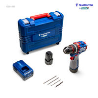 Parafusadeira/Furadeira de impacto 1/2" (13 mm) 16V 66 N.m Brushless Tramontina by Total - Com 2 Baterias 16V de 2,0Ah, Carregador e Maleta - SKU 42261122 - 4 image number 3