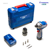 Parafusadeira de Impacto 1/4" (6,35 mm) 16V 170 N.m Brushless Tramontina by Total - Com 2 Baterias 16V de 2,0Ah, Carregador e Maleta - SKU 42262121 - 5 image number 4