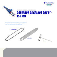 Cortador de Galhos 20V 6" (150 mm) Tramontina by Total - Sem Bateria e Carregador - SKU 42283002 - 5 image number 4
