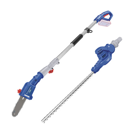 Kit Podador de Altura e Aparador de Cerca Viva Telesc&oacute;pico 20V Tramontina by Total - Sem Bateria e Carregador - SKU 42289001 - 1