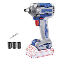 Chave de Impacto 1/2" e 1/4" 20V 230 N.m Brushless Tramontina by Total - Sem bateria e Carregador